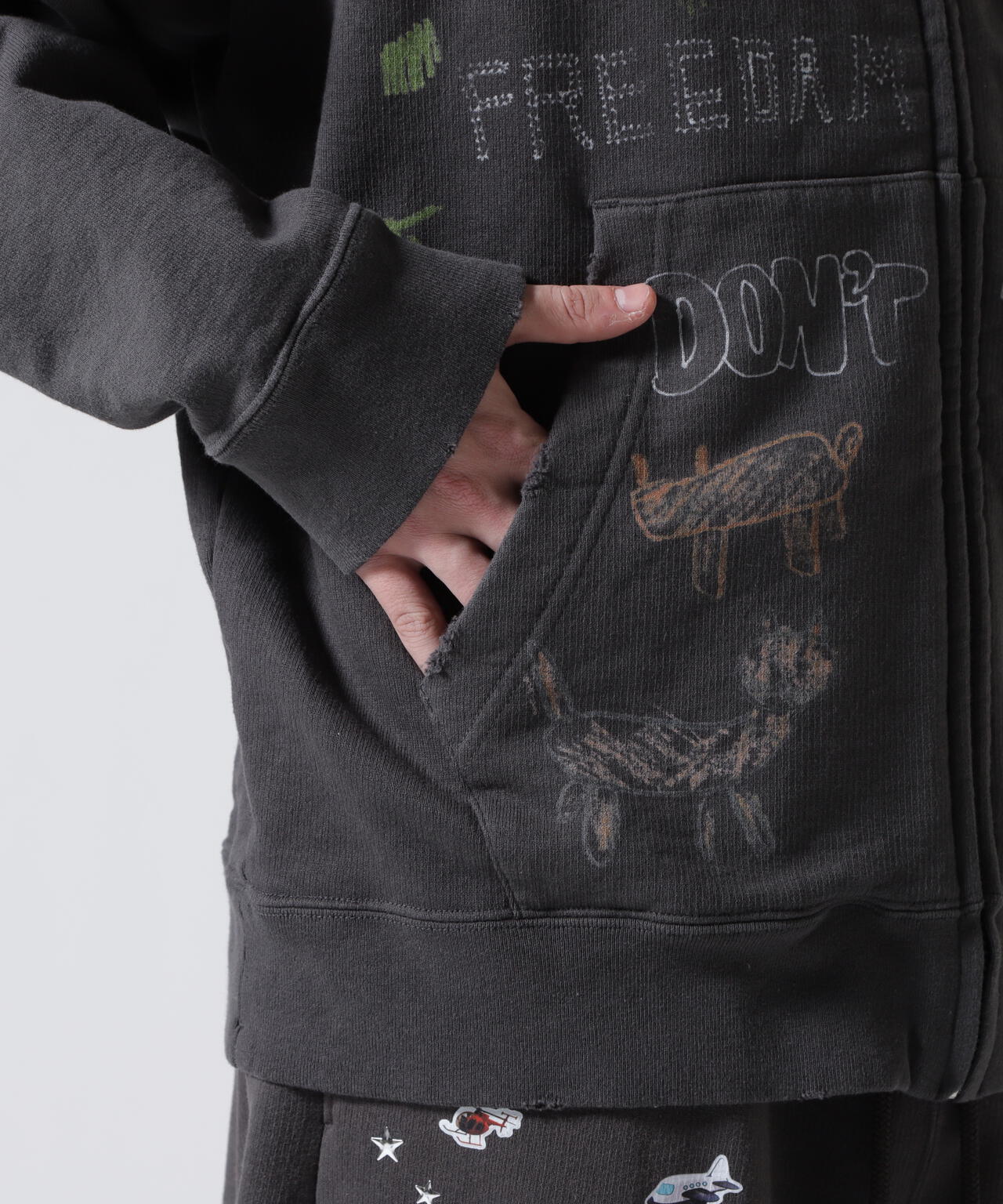 Maison MIHARAYASUHIRO/メゾン ミハラヤスヒロ/KIDS DOODLE PARKA