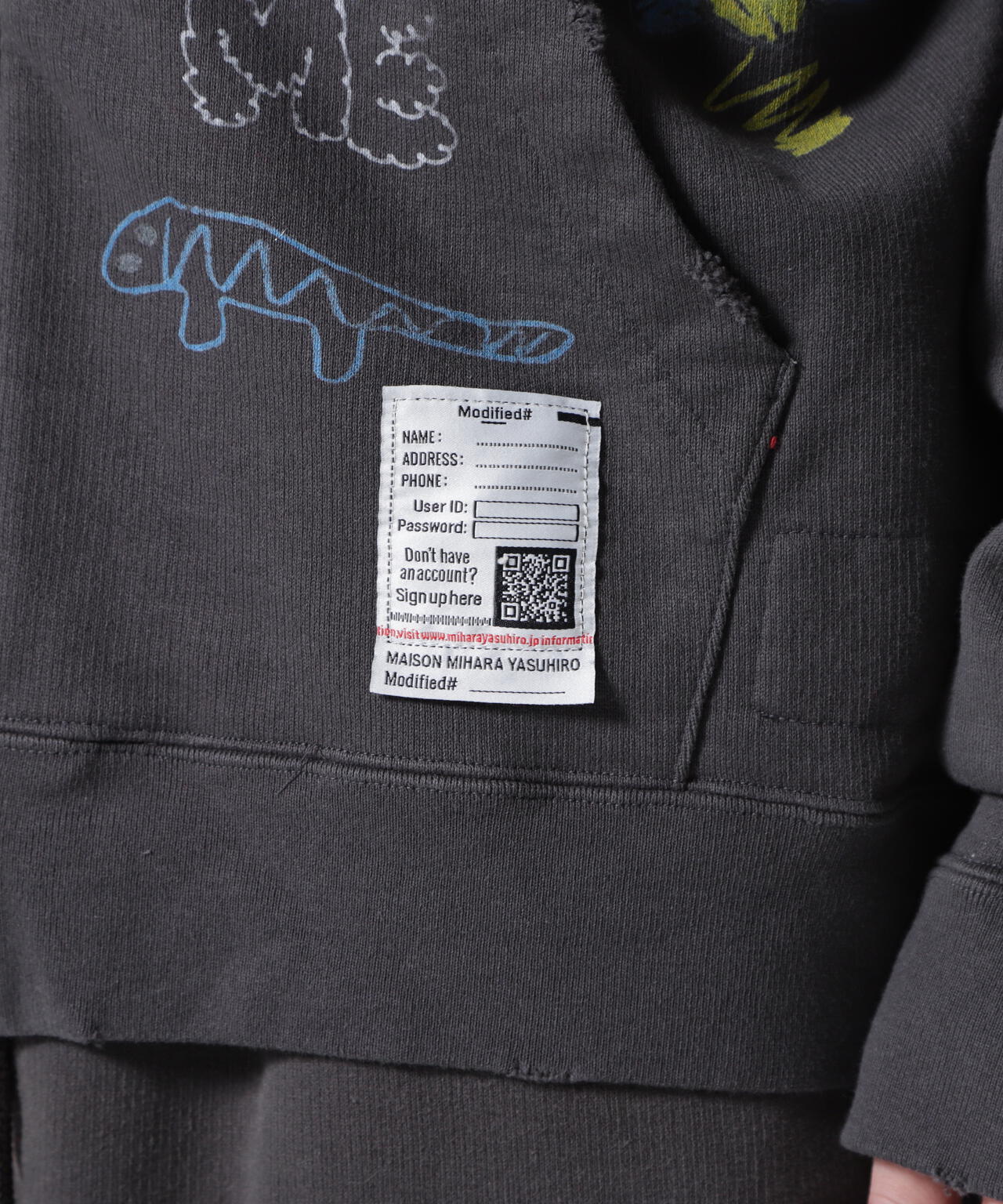 Maison MIHARAYASUHIRO/メゾン ミハラヤスヒロ/KIDS DOODLE PARKA