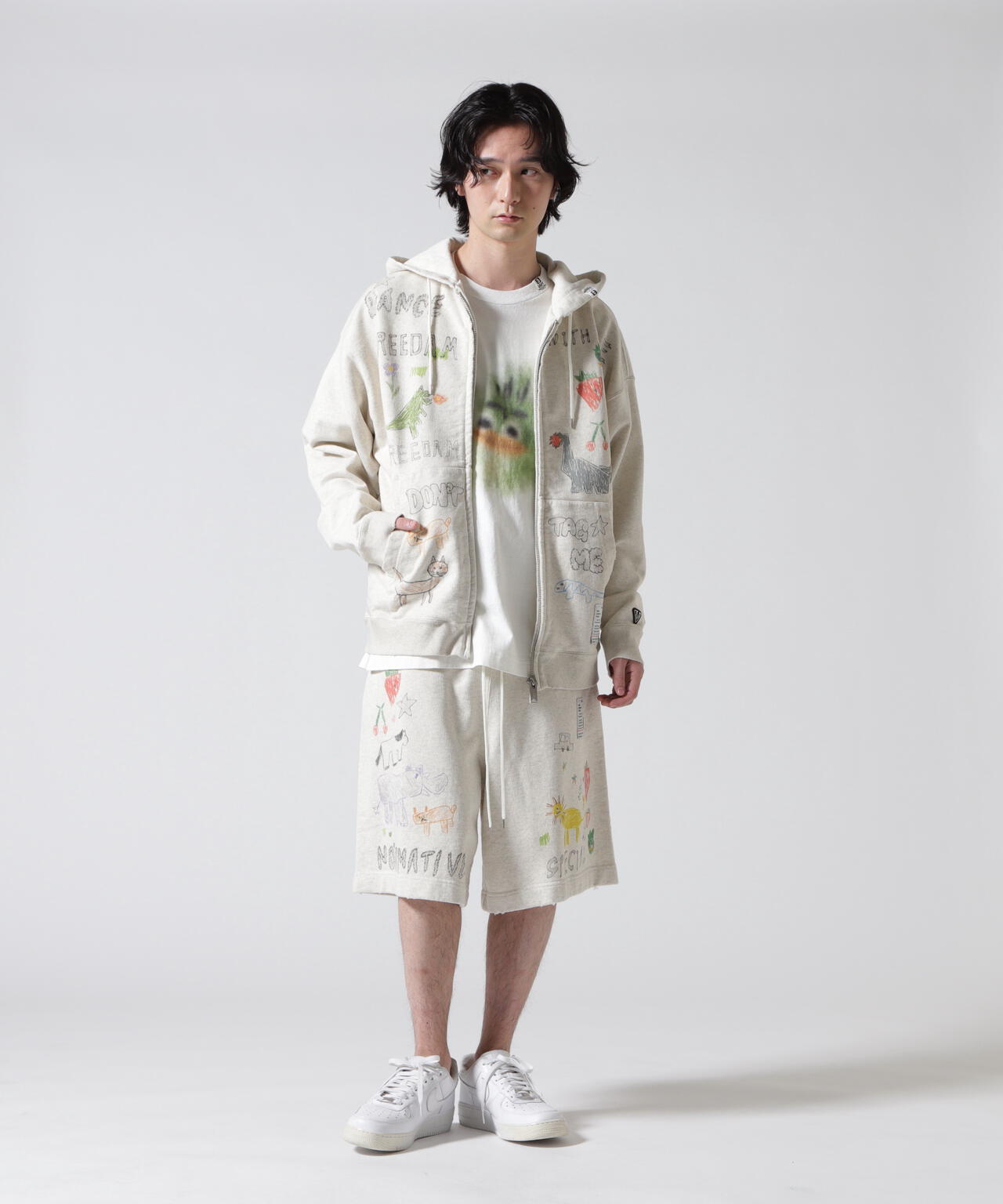 Maison MIHARAYASUHIRO/メゾン ミハラヤスヒロ/KIDS DOODLE PARKA