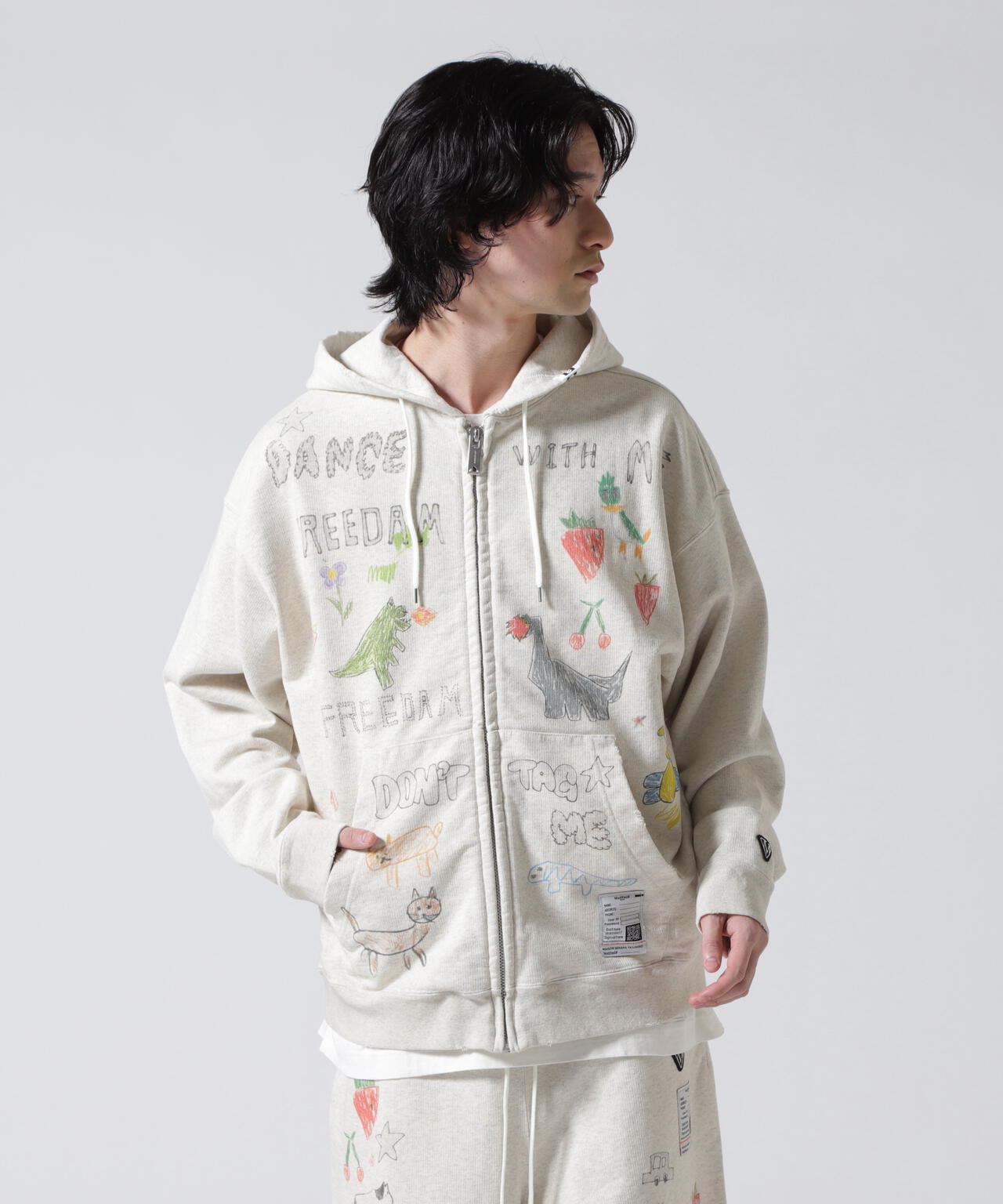 Maison MIHARAYASUHIRO/メゾン ミハラヤスヒロ/KIDS DOODLE PARKA