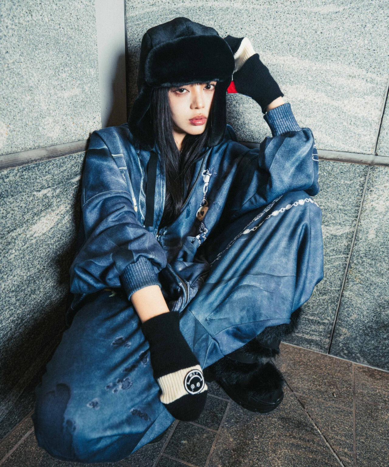 TALKING ABOUT THE ABSTRACTION/EX SWEAT ACC PARKA