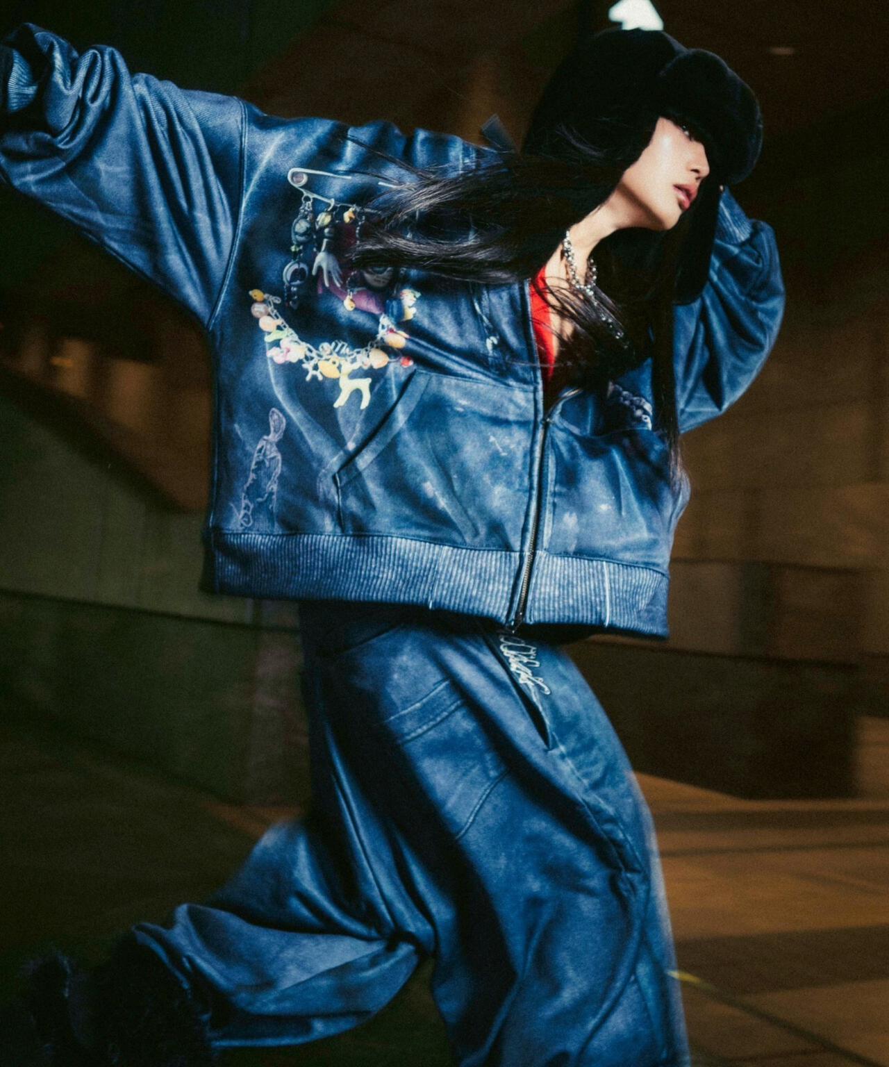 TALKING ABOUT THE ABSTRACTION/EX SWEAT ACC PARKA