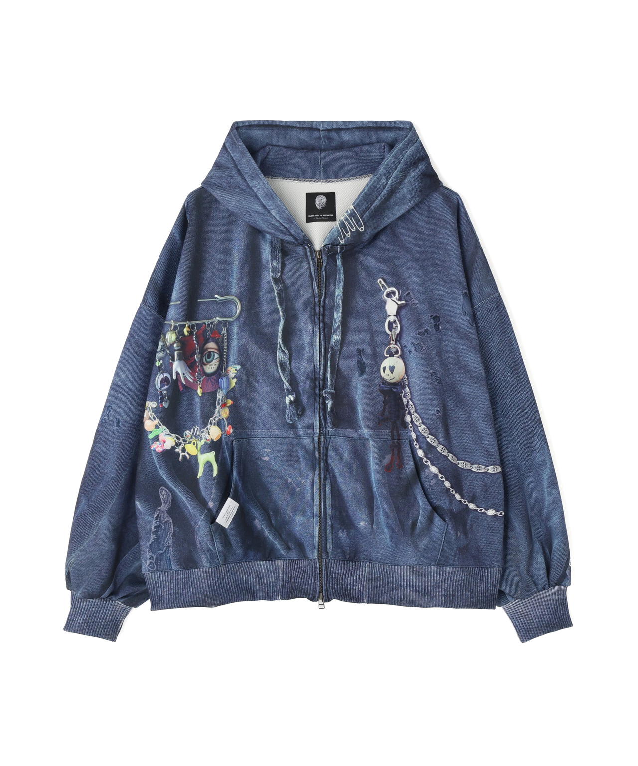 TALKING ABOUT THE ABSTRACTION/EX SWEAT ACC PARKA
