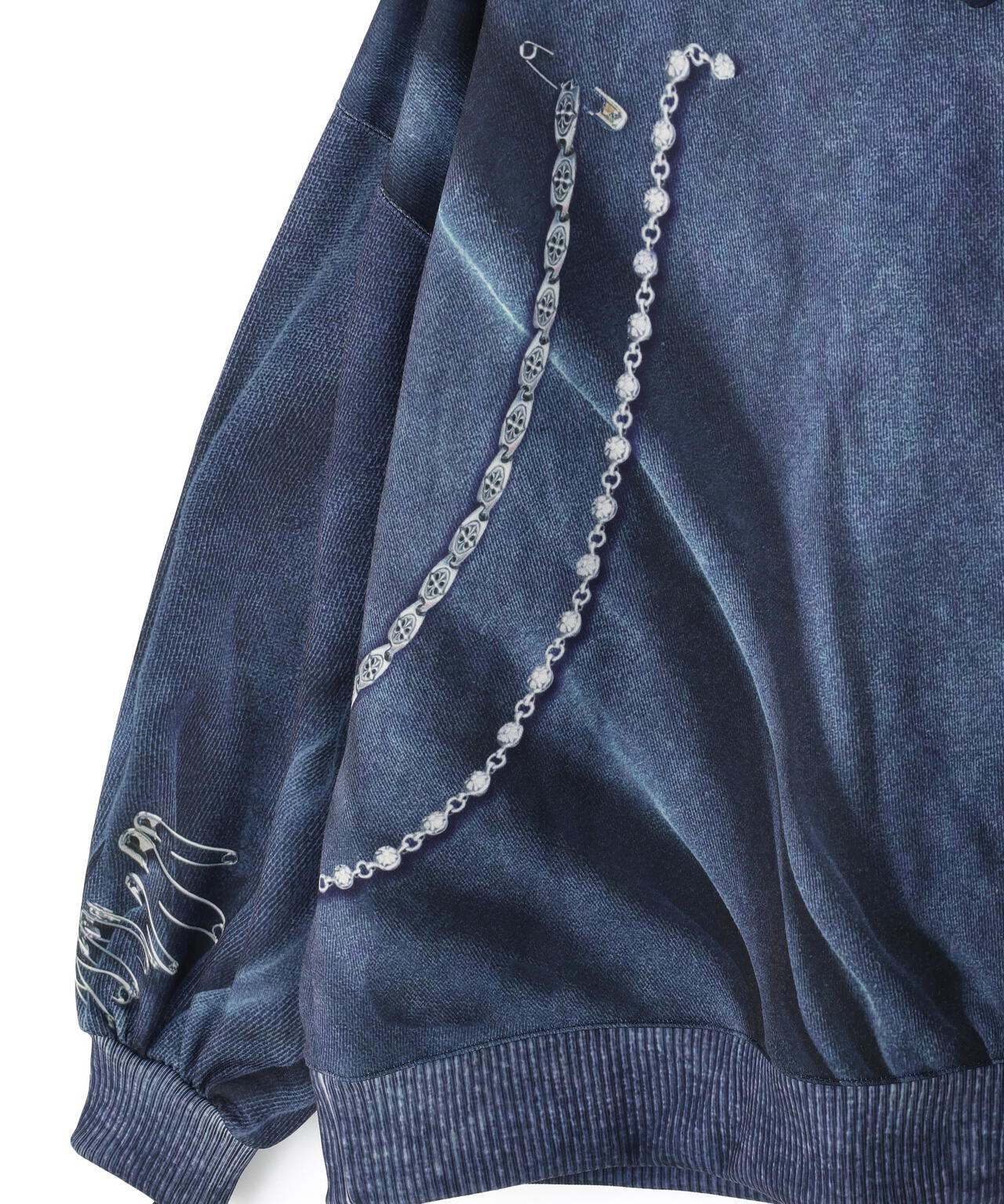TALKING ABOUT THE ABSTRACTION/EX SWEAT ACC PARKA