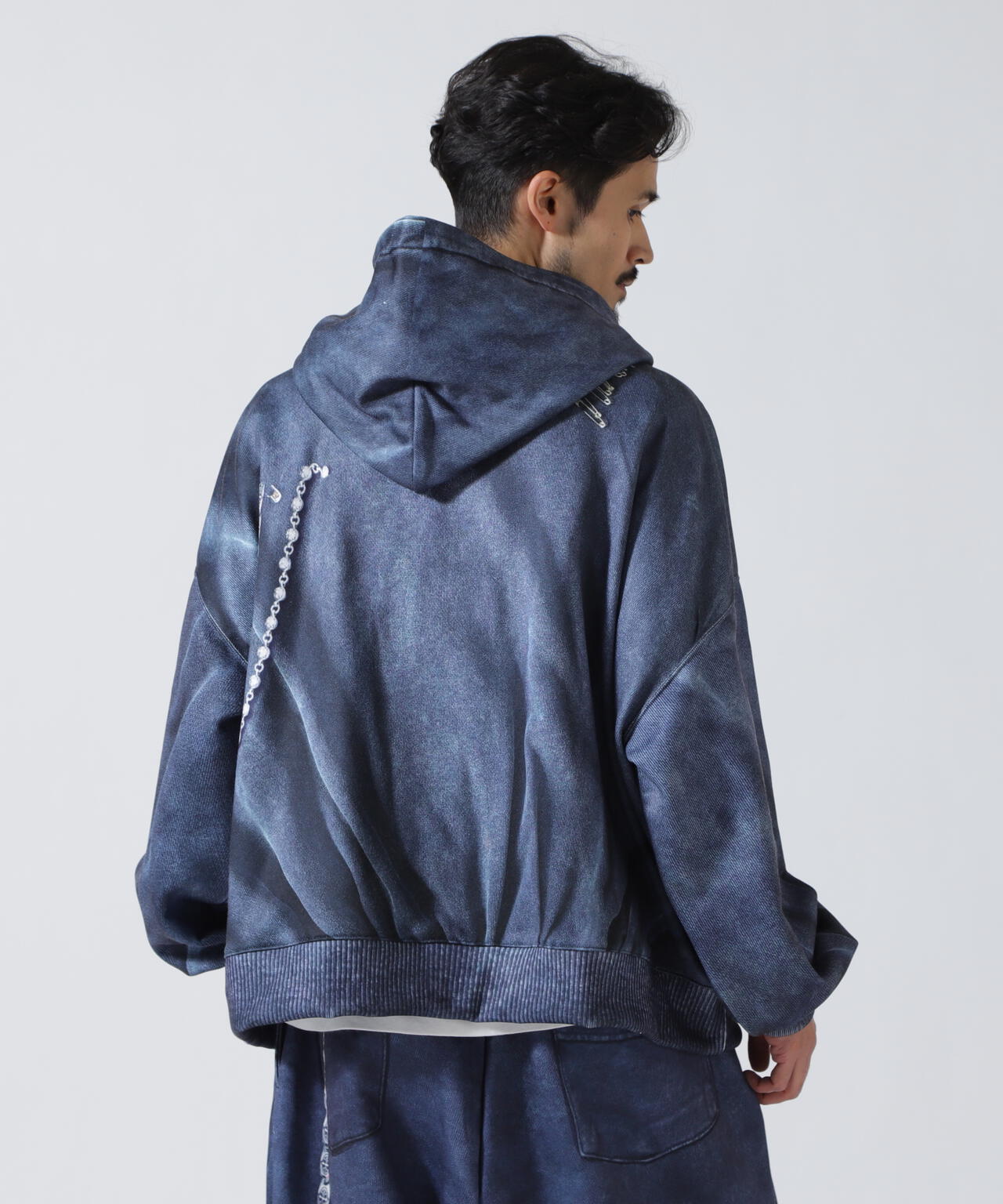 TALKING ABOUT THE ABSTRACTION/EX SWEAT ACC PARKA