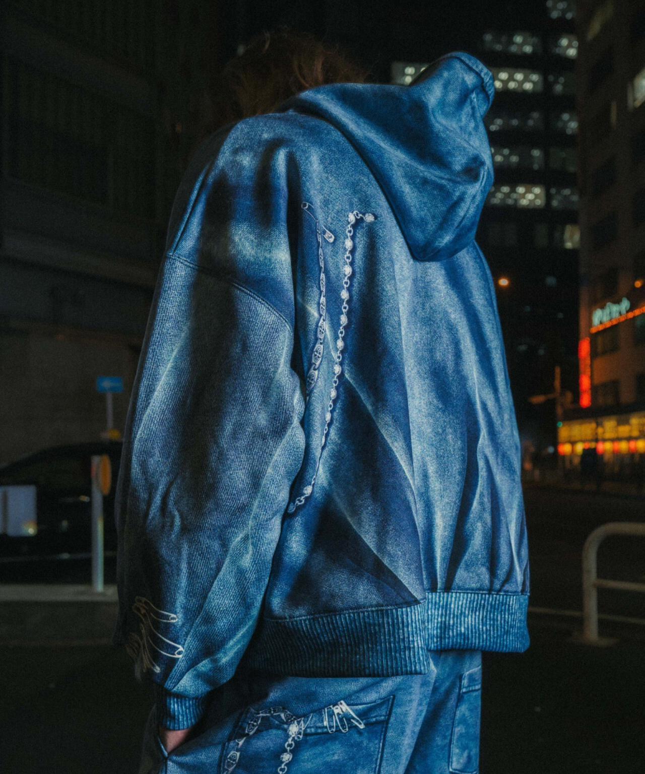 TALKING ABOUT THE ABSTRACTION/EX SWEAT ACC PARKA