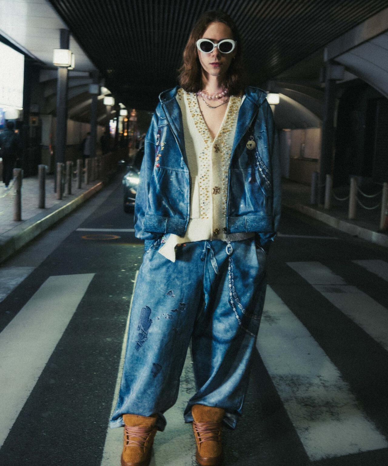 TALKING ABOUT THE ABSTRACTION/EX SWEAT ACC PARKA