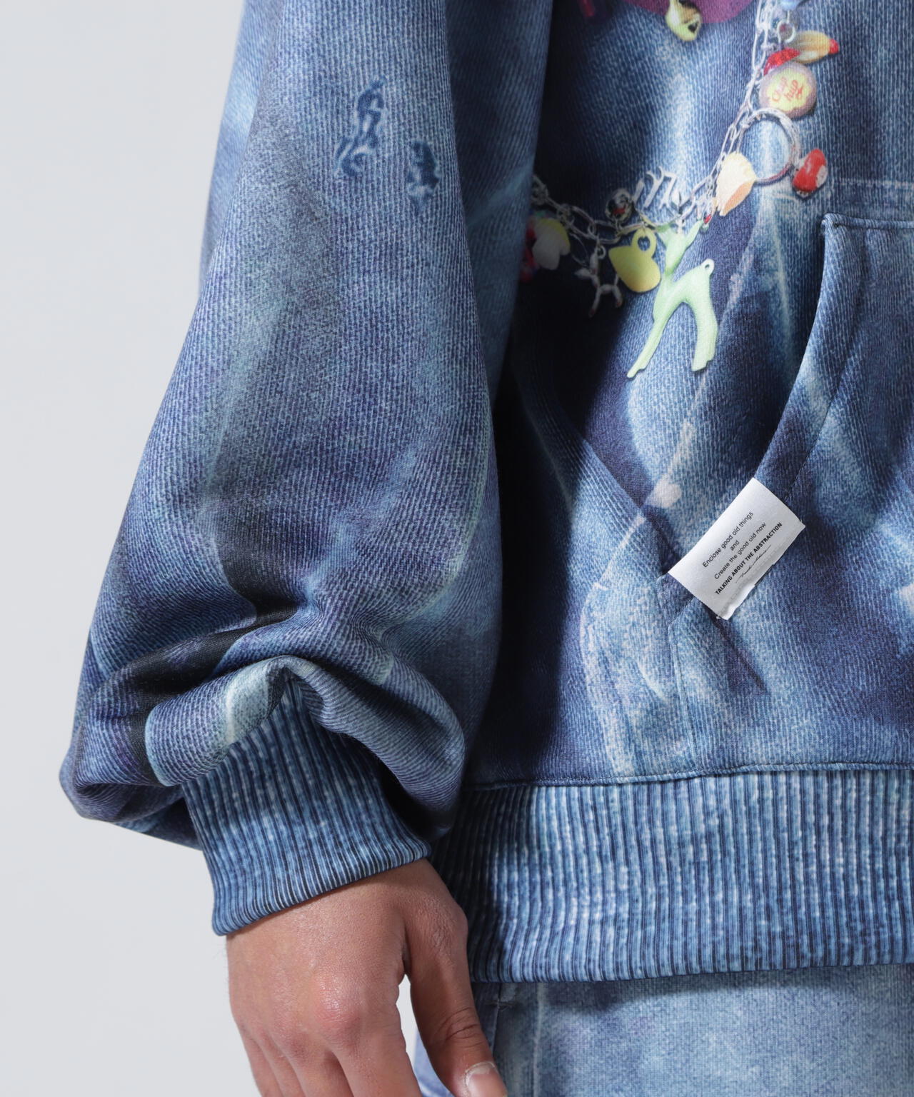 TALKING ABOUT THE ABSTRACTION/EX SWEAT ACC PARKA