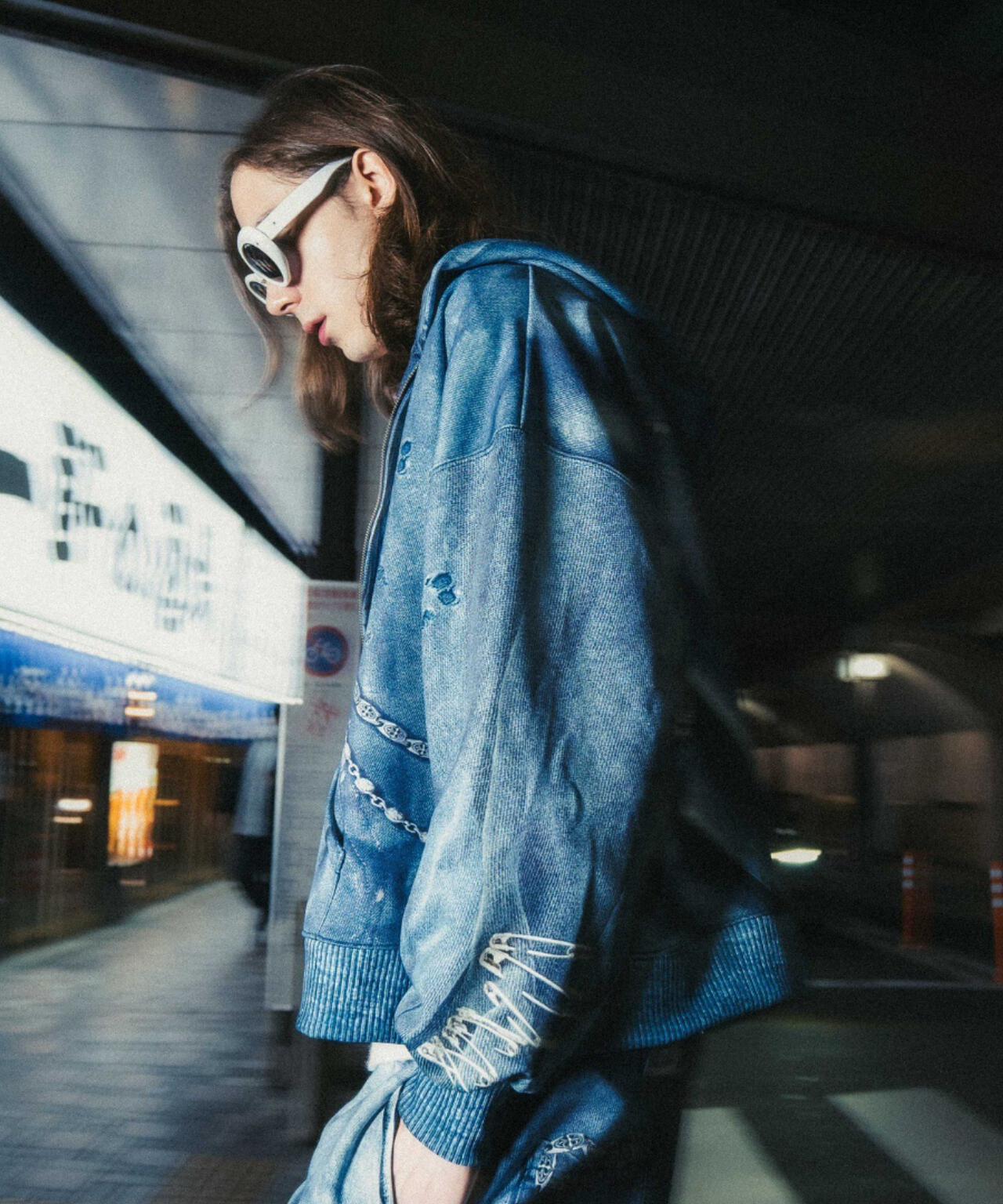 TALKING ABOUT THE ABSTRACTION/EX SWEAT ACC PARKA