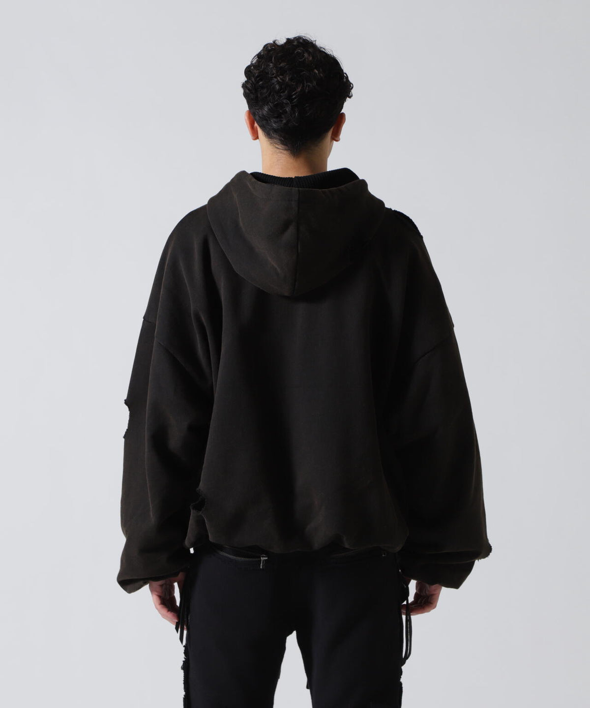 GEN_DAI/ゲンダイ/DAMAGE ZIP HOODIE