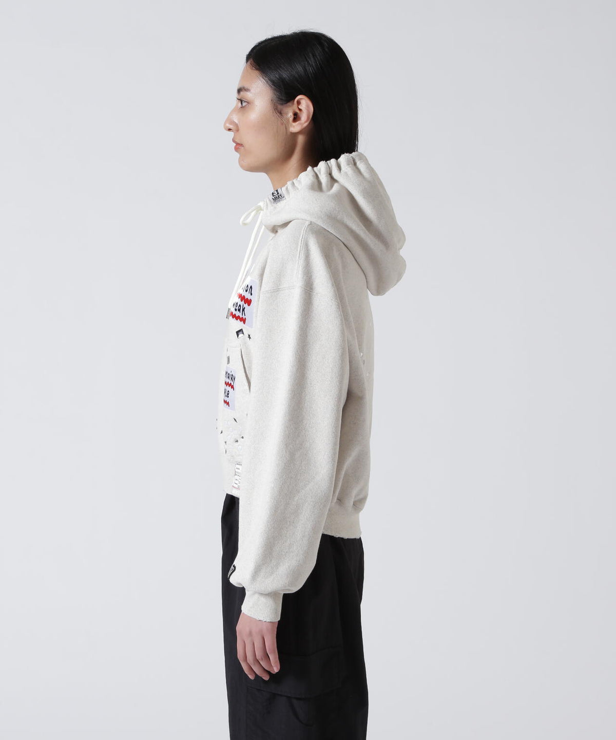 Maison MIHARAYASUHIRO/メゾン ミハラヤスヒロ/Embellished Sticker Hoodie