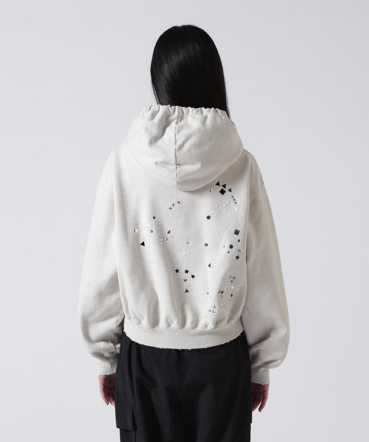 Maison MIHARAYASUHIRO/メゾン ミハラヤスヒロ/Embellished Sticker Hoodie
