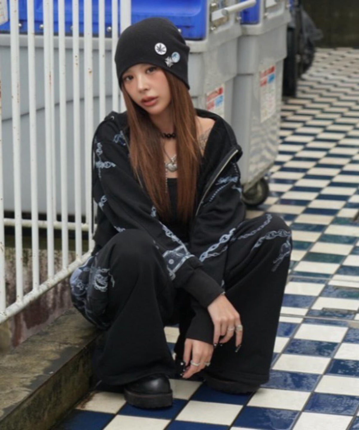 MITSUKI/ミツキ/Mitsuki Printed Hoodie