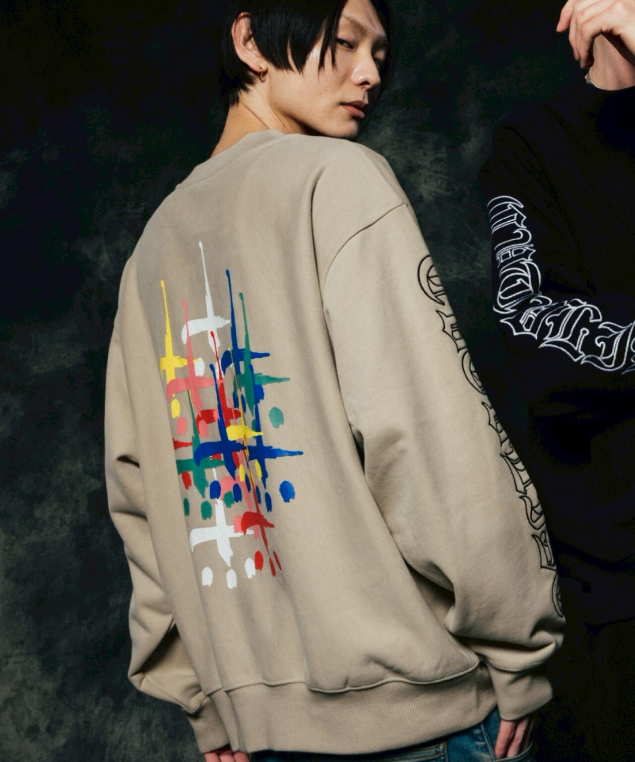 CVTVLIST/カタリスト/別注crew usual sweat