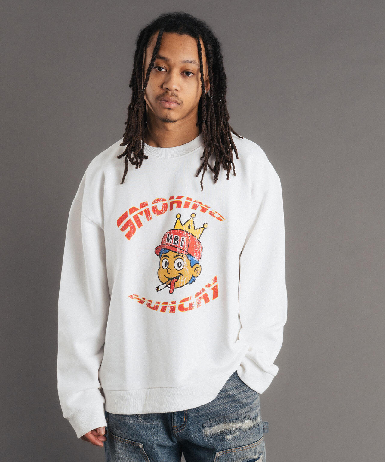 FR(13)NDS /フレンズ/Smoking Min Boy SWEAT CREW