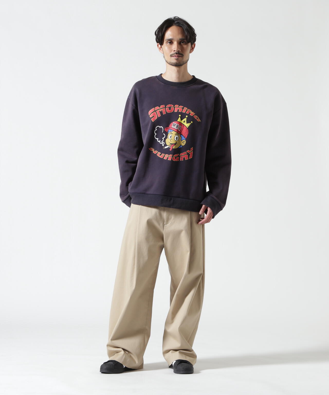 Height 178 Chest 92 Waist 76 hips 95 Shoes 27.0 着用サイズ:L