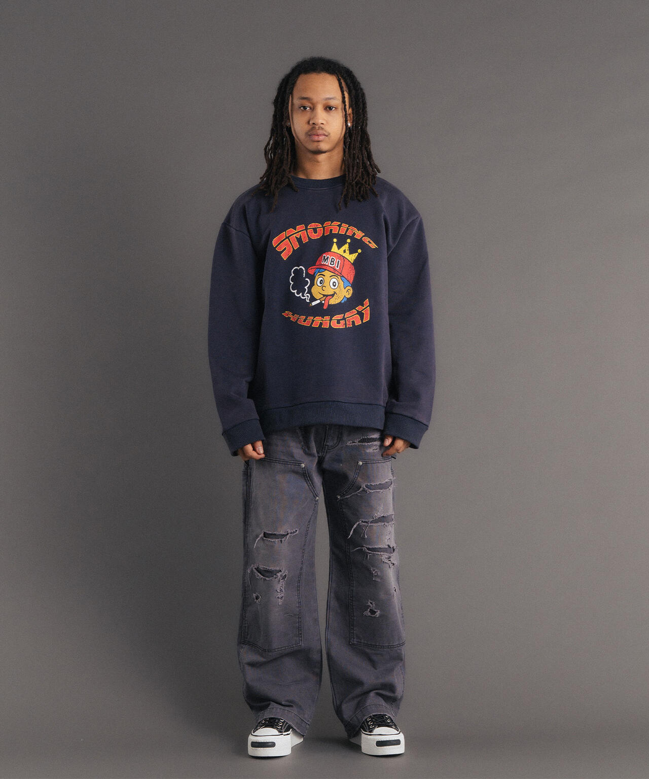 FR(13)NDS /フレンズ/Smoking Min Boy SWEAT CREW