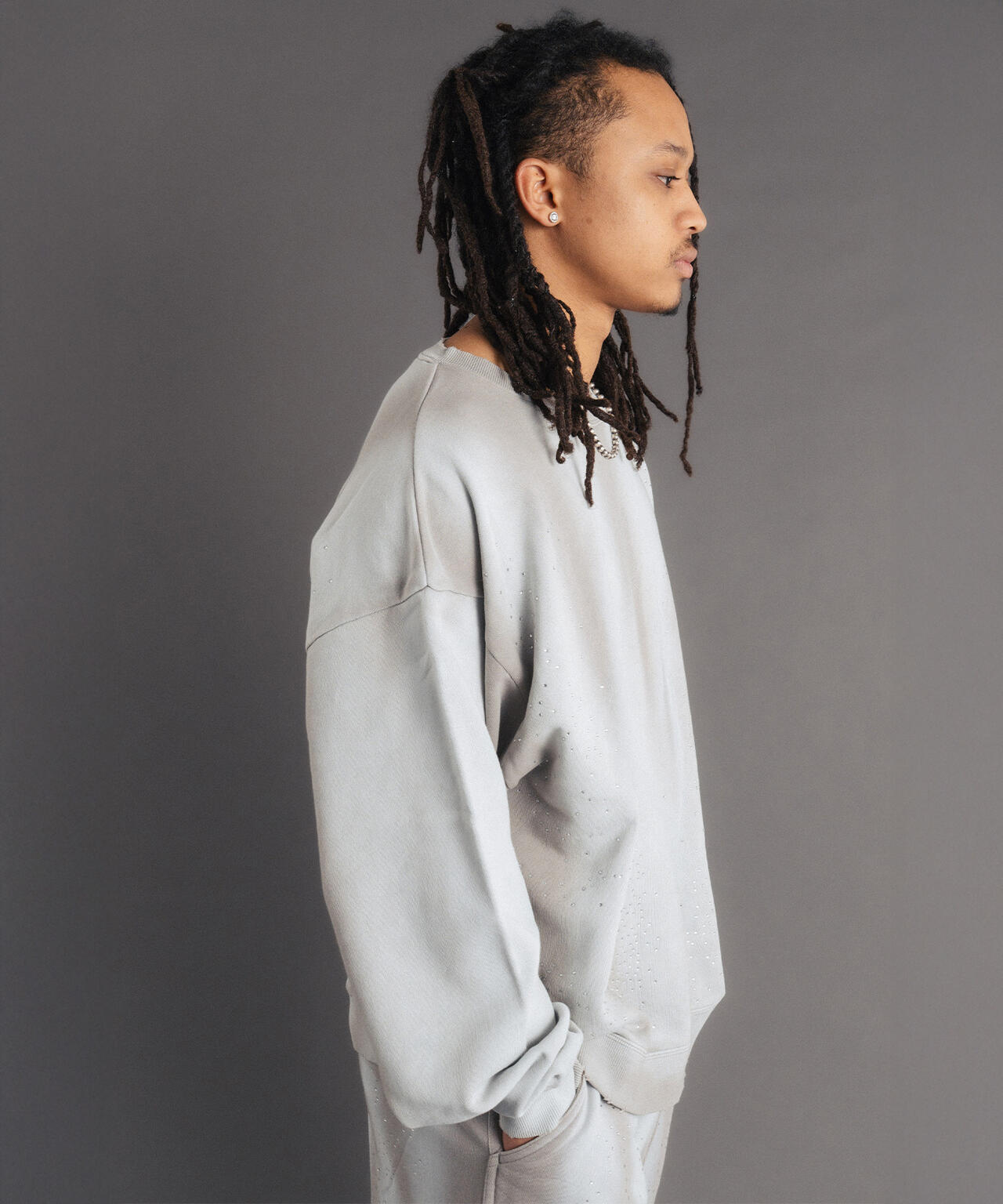 FR(13)NDS/フレンズ/STONE SW CREWNECK