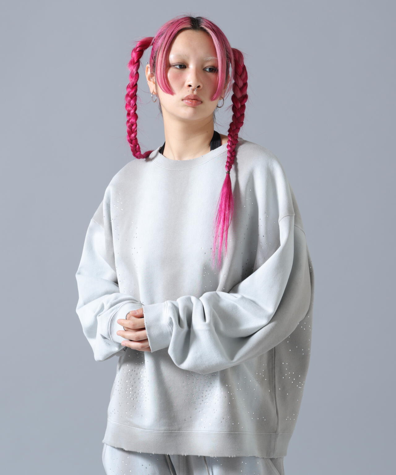 FR(13)NDS/フレンズ/STONE SW CREWNECK