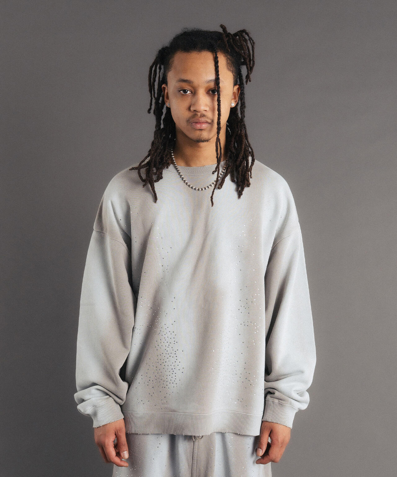 FR(13)NDS/フレンズ/STONE SW CREWNECK