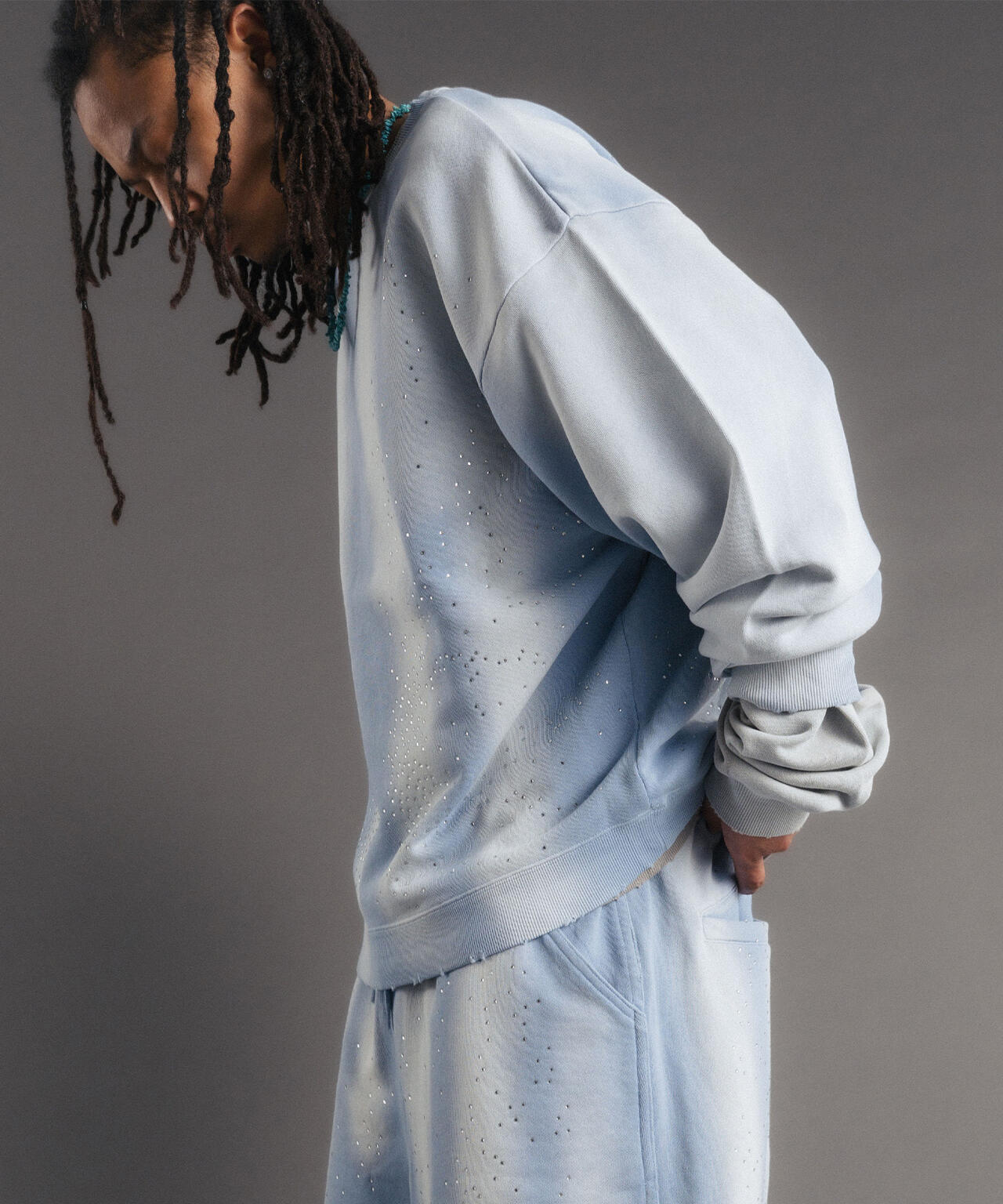 FR(13)NDS/フレンズ/STONE SW CREWNECK