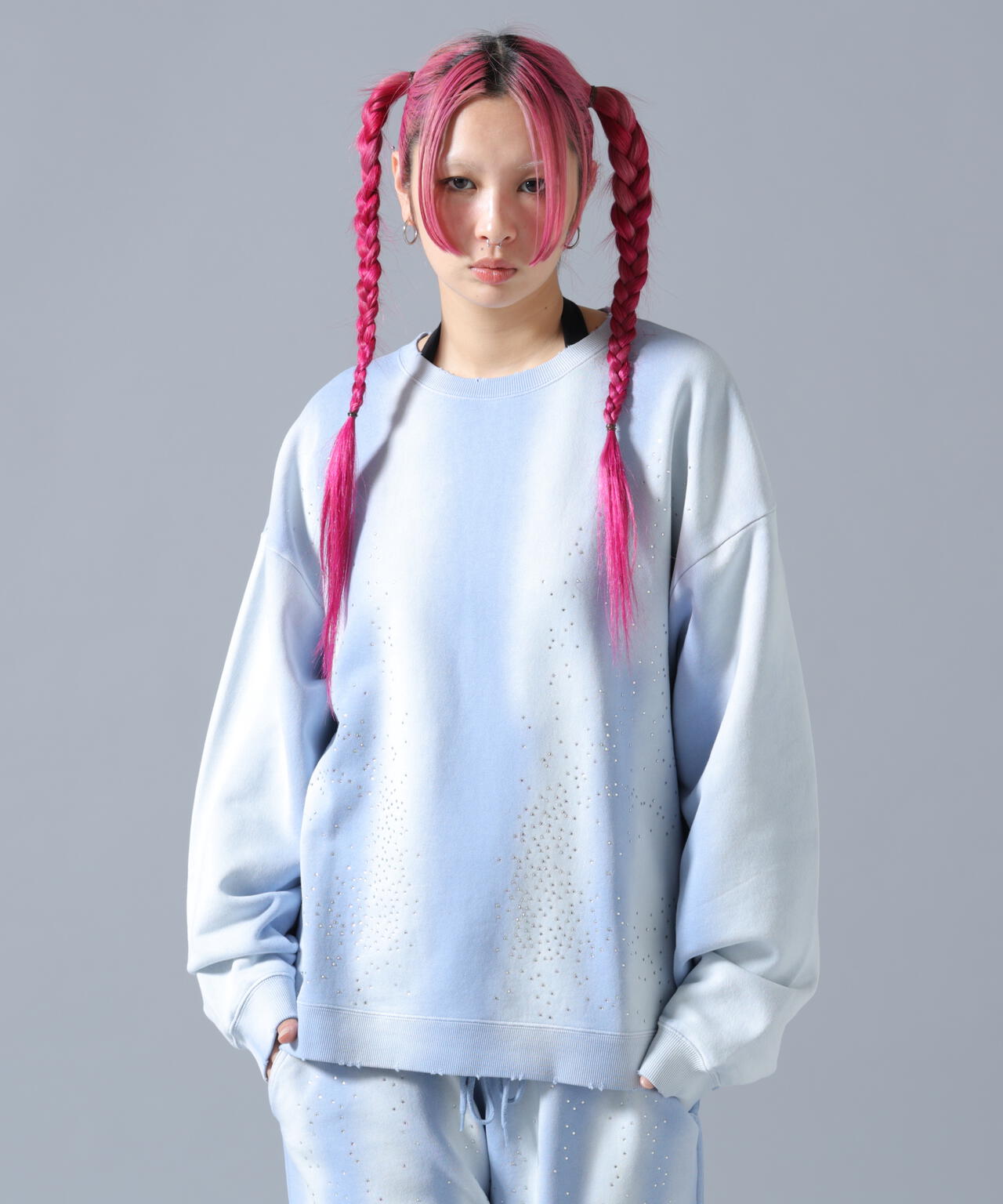 FR(13)NDS/フレンズ/STONE SW CREWNECK