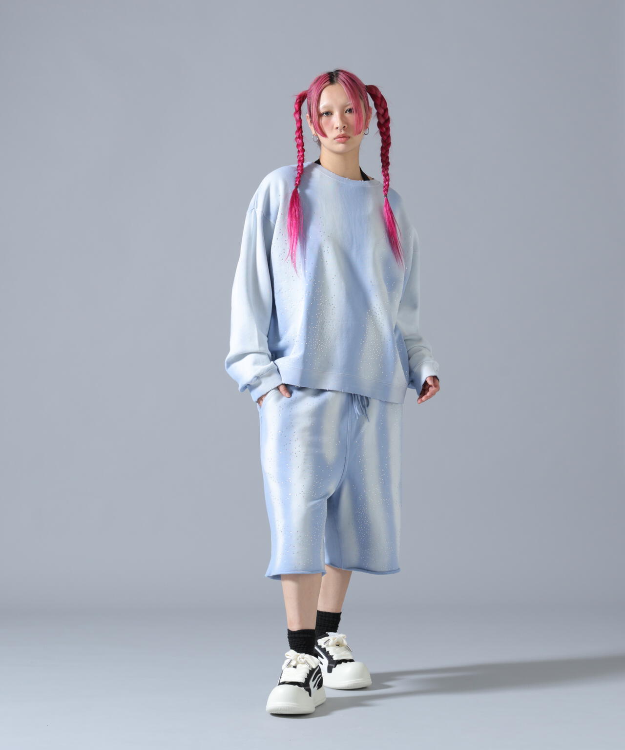 FR(13)NDS/フレンズ/STONE SW CREWNECK
