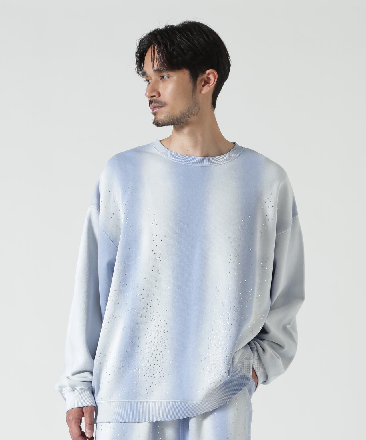 FR(13)NDS/フレンズ/STONE SW CREWNECK