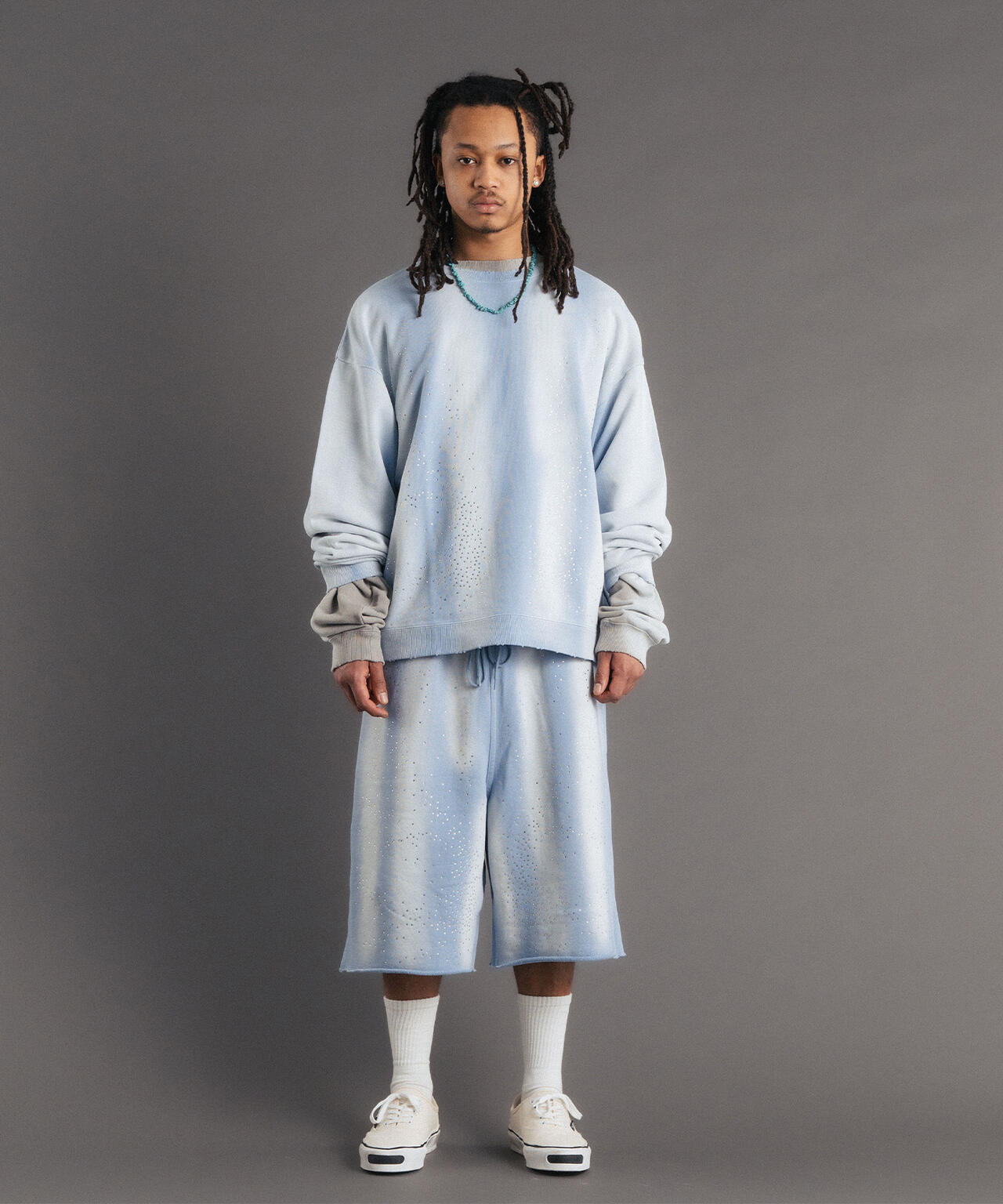 FR(13)NDS/フレンズ/STONE SW CREWNECK