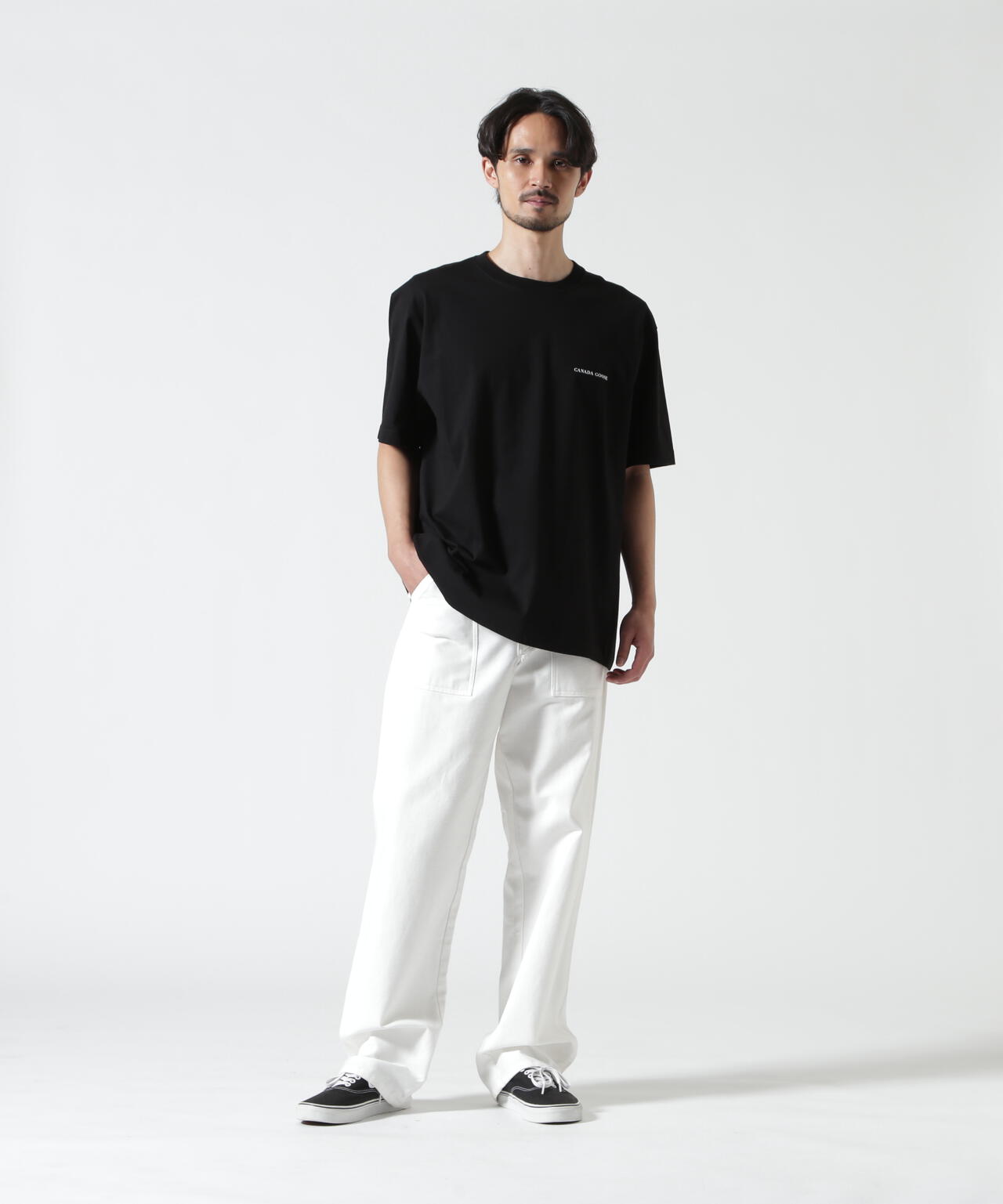 CANADA GOOSE/カナダグース/Novo T-shirt With Back Graphic