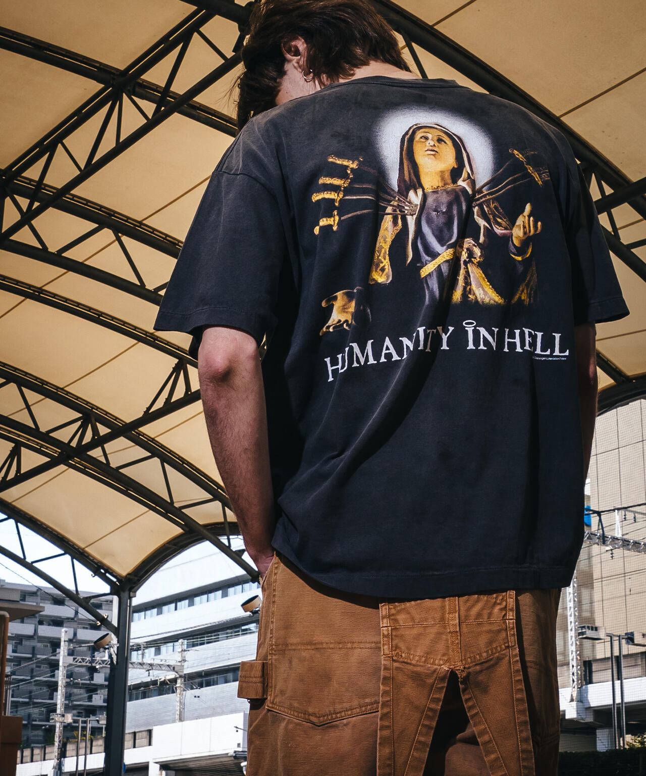 SAINT MICHAEL/セントマイケル/JESUS SS T-SHIRT