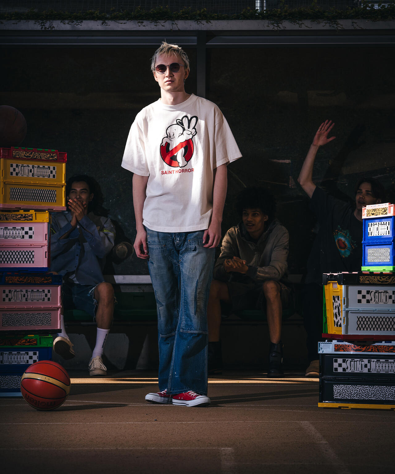 SAINT MICHAEL/セントマイケル/ SAINT HORROR SS T-SHIRT