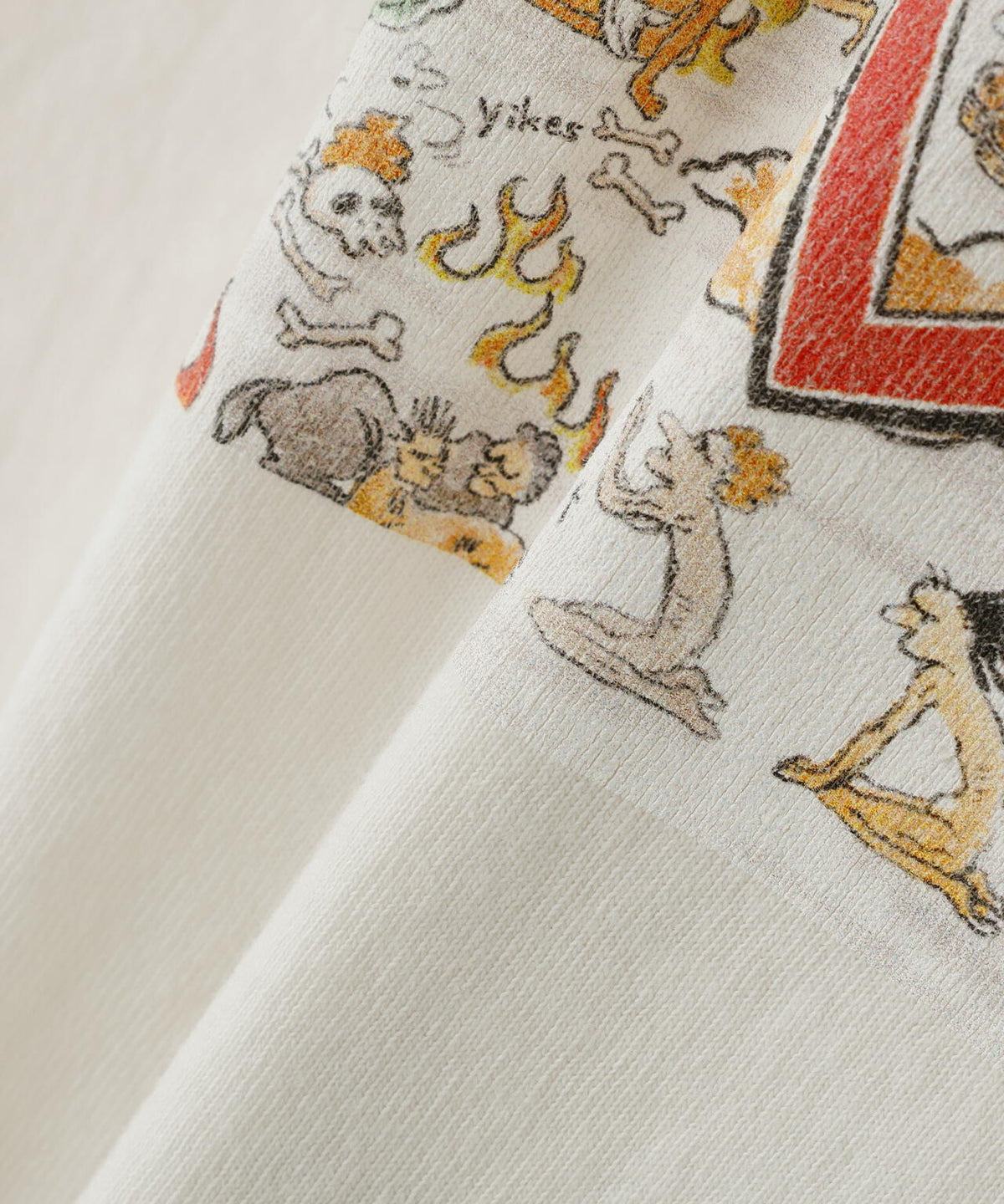 SAINT MICHAEL/セントマイケル/SS T-SHIRT/SAINT WET/WHITE