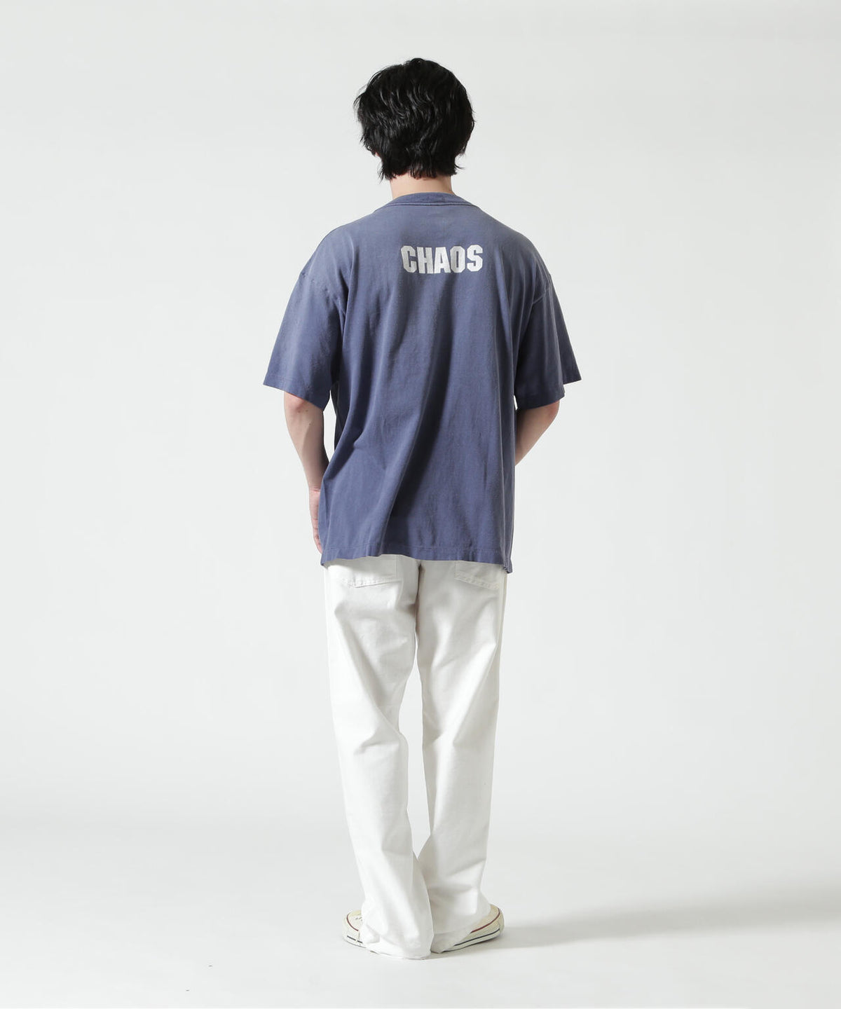 SAINT MICHAEL/セントマイケル/SS T-SHIRT/SAINT MXX/NAVY