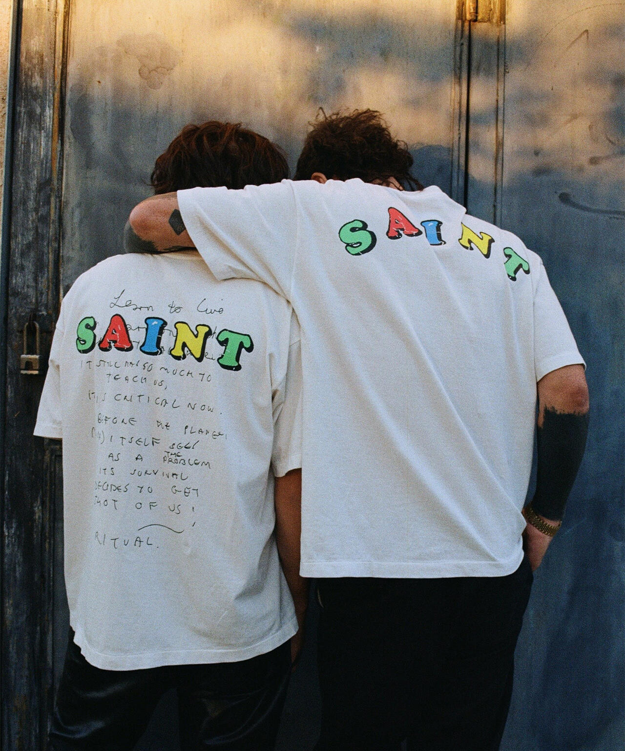SAINT MICHAEL/セントマイケル/ JR_SS T-SHIRT / MASK