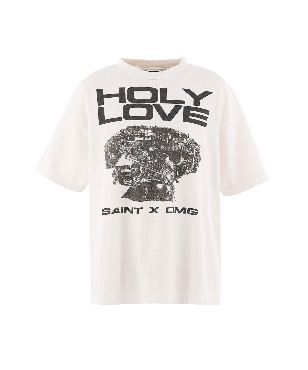 SAINT MICHAEL/セントマイケル/KK_SS T-SHIRT/HOLY LOVE/WHITE