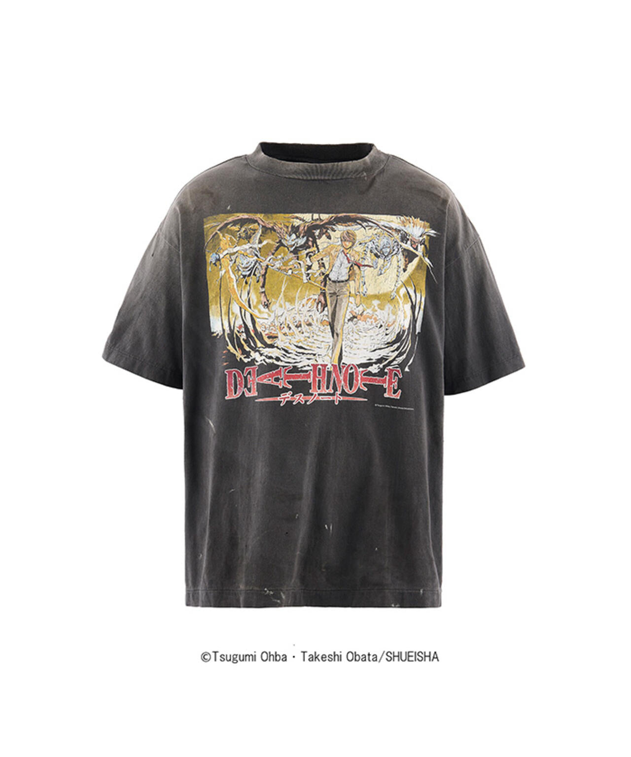 SAINT MICHAEL/セントマイケル/DN_SS T-SHIRT/DETH NOTE/BLACK
