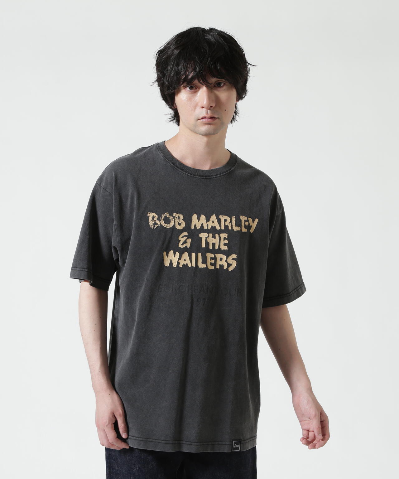 U/MUSIC(ユーミュージック)/Bob Marley Staff/SS/Blk