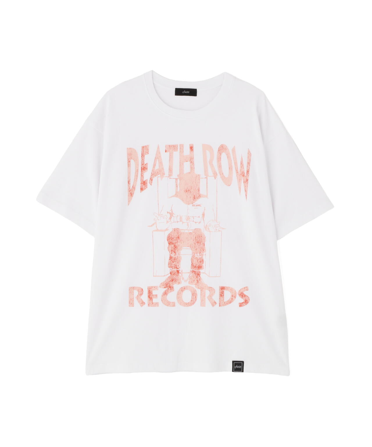 U/MUSIC(ユーミュージック)/DEATH ROW REC/SS Tee/WHITE