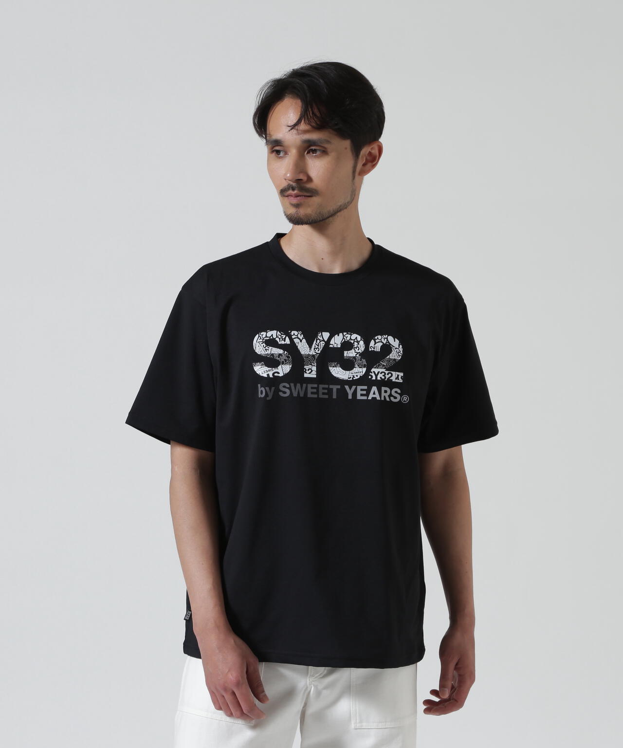 SY32 by SWEET YEARS/エスワイサーティトゥ バイ スィートイヤーズ/BASIC GRAPHIC LOGO TEE