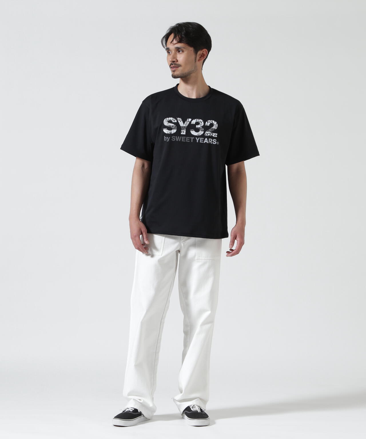 SY32 by SWEET YEARS/エスワイサーティトゥ バイ スィートイヤーズ/BASIC GRAPHIC LOGO TEE