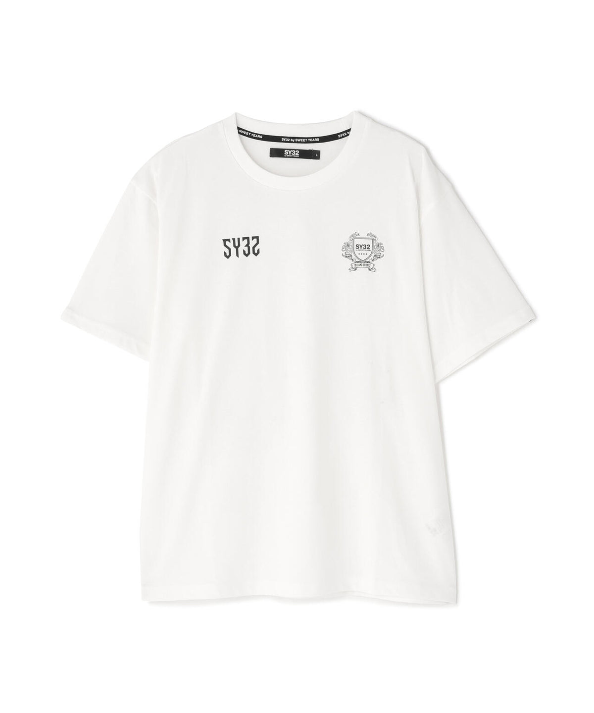 SY32 by SWEET YEARS/EMBLEM LOGO TEE