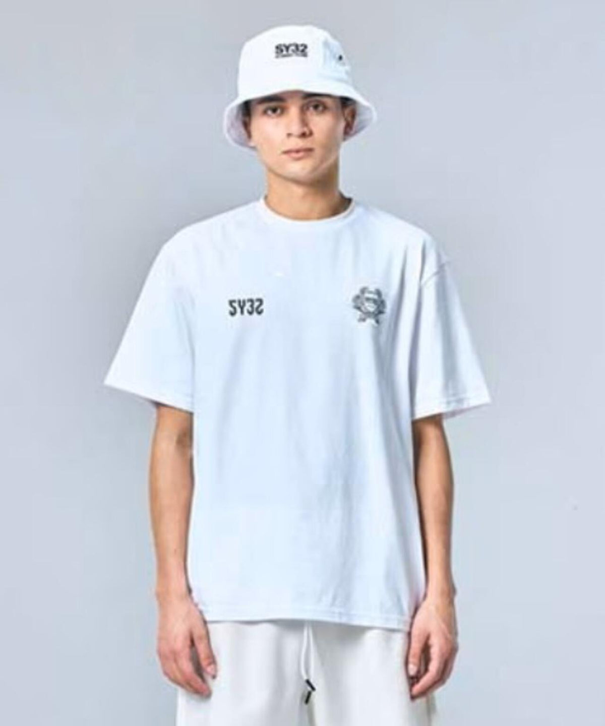 SY32 by SWEET YEARS/EMBLEM LOGO TEE