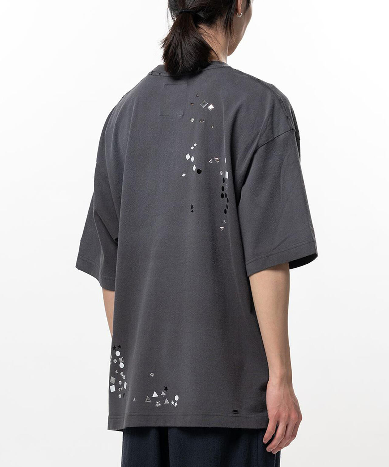 Maison MIHARAYASUHIRO/メゾン ミハラヤスヒロ/EMBELLISHED STICKER TEE