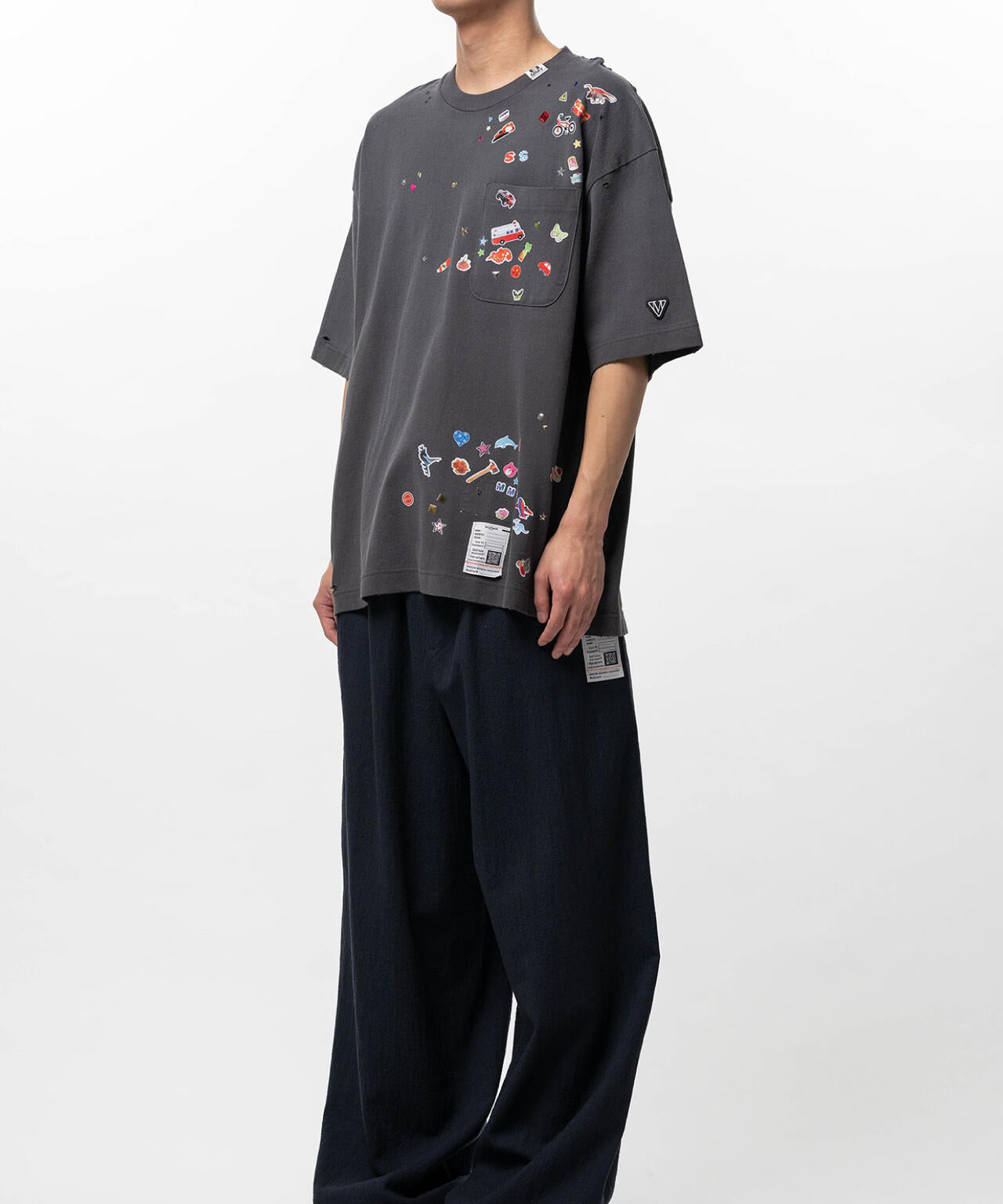 Maison MIHARAYASUHIRO/メゾン ミハラヤスヒロ/KIDS STICKER TEE