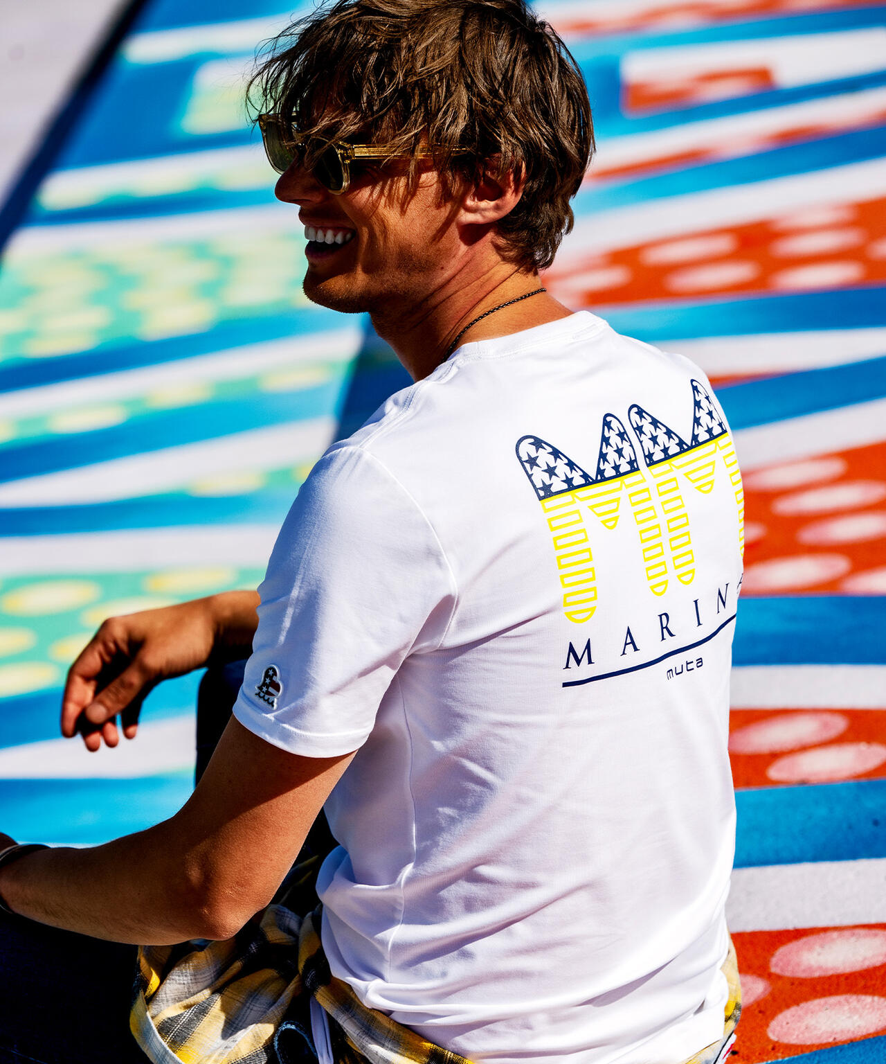 muta MARINE/ムータ マリン/別注MM Tシャツ