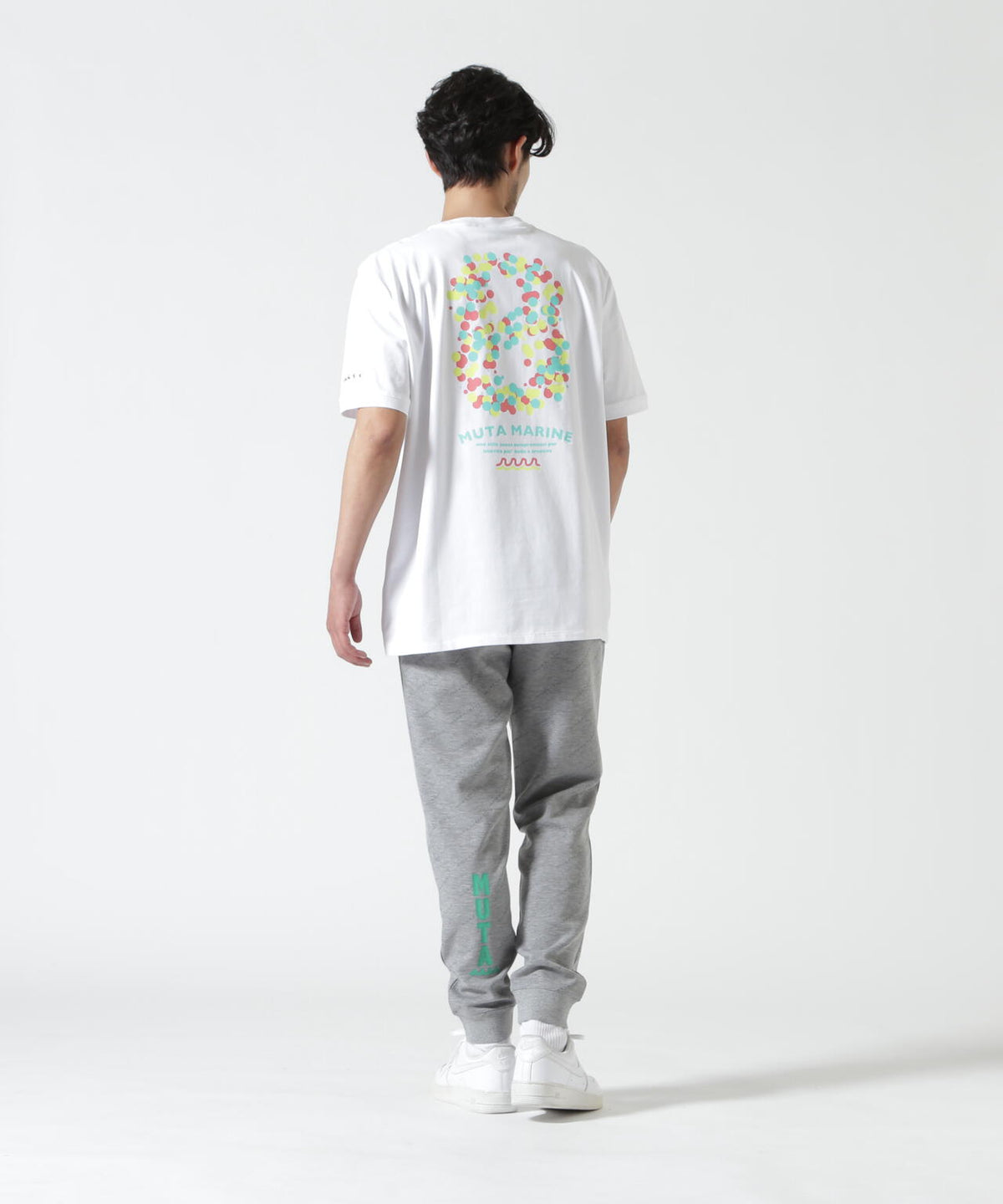 muta MARINE/ムータ マリン/別注 CNFETTI WAVE TEE