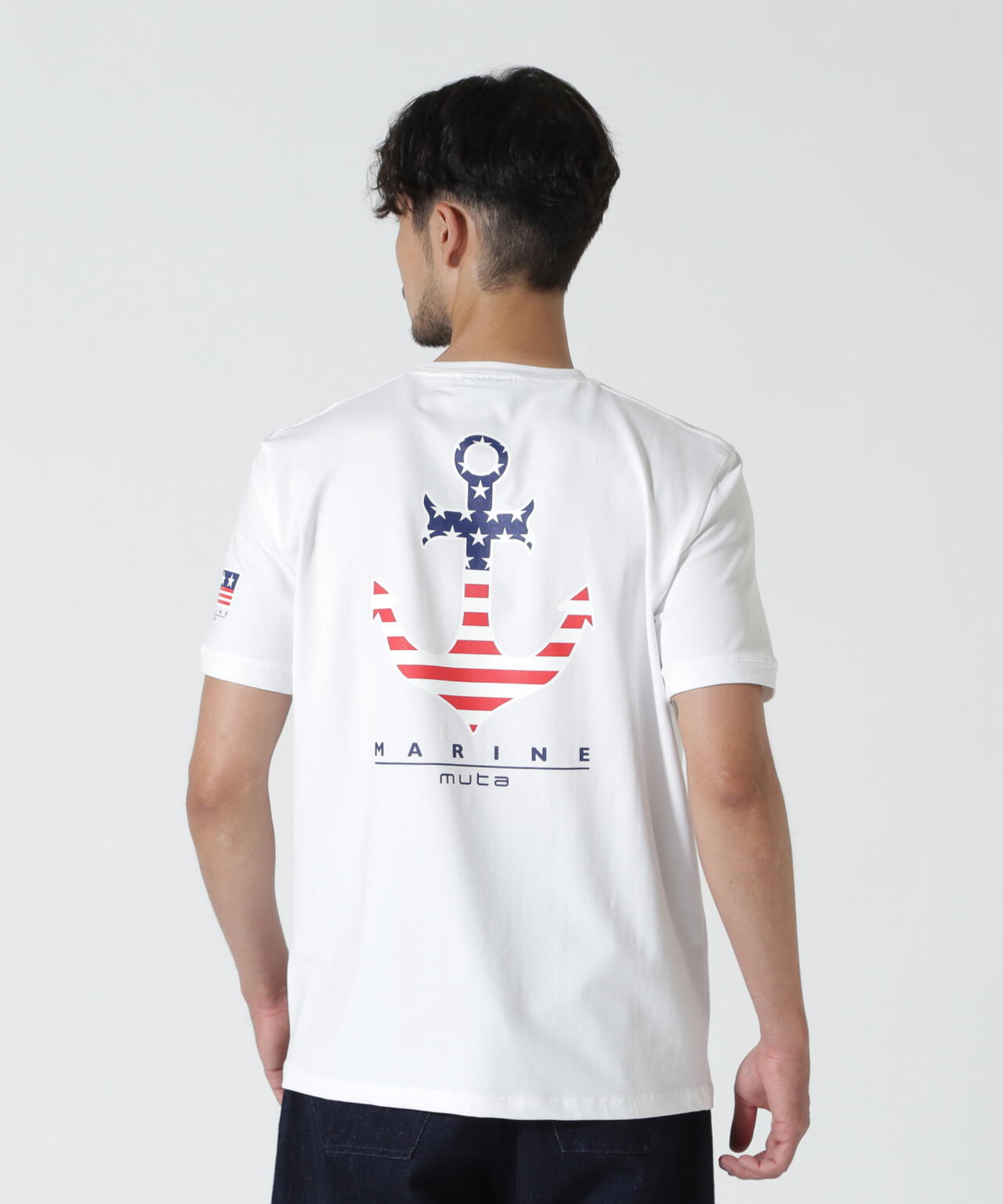 muta MARINE/ムータ マリン/イカリUSA Tee