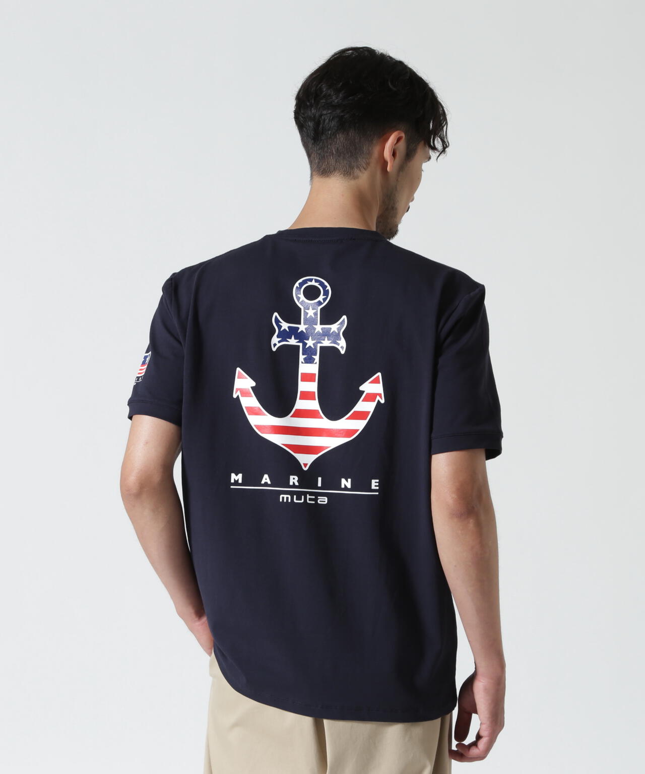 muta MARINE/ムータ マリン/イカリUSA Tee