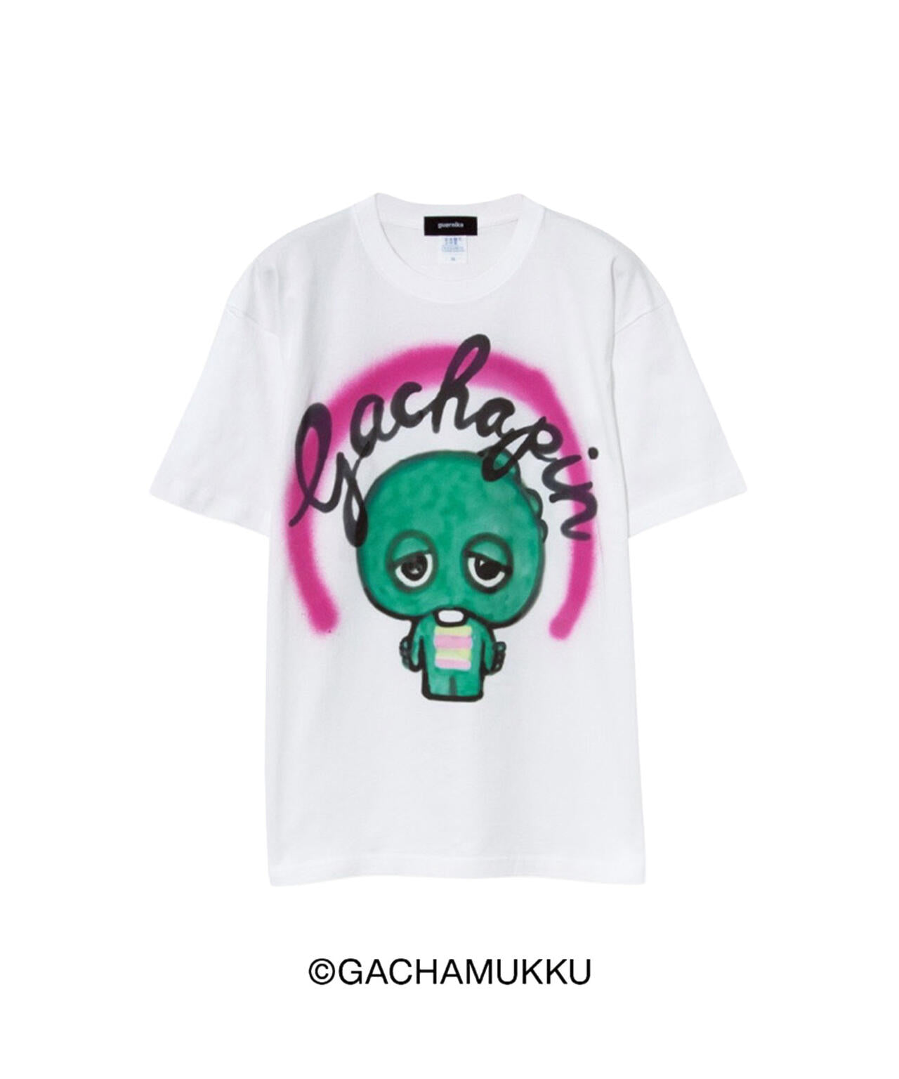 guernika/ゲルニカ/GACHAPIN Thumb Doll Spray T-Shirt
